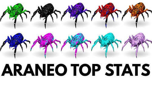 Araneo top stats clone - stats, ark