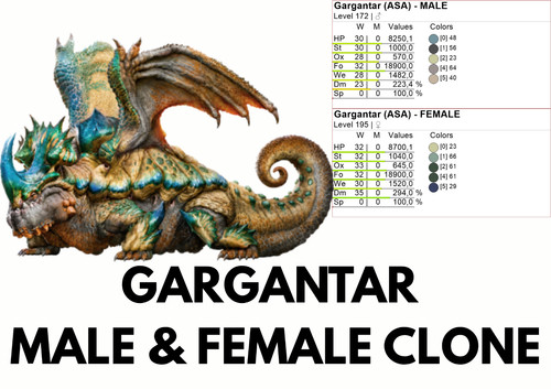 Gargantar clone ark survival - gargantar,