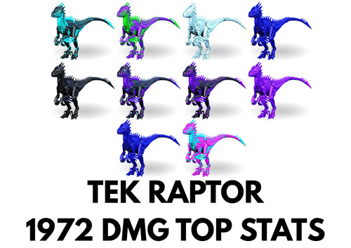 Tek raptor top stats clone - tek,