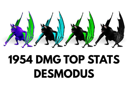 Desmodus 1954 dmg top stats - dmg,