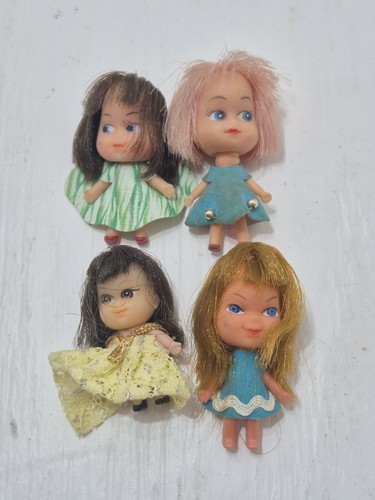 Lotto bambole vintage liddle - 4,
