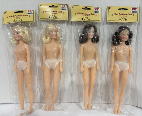 Lotto mini fashion dolls - 4,